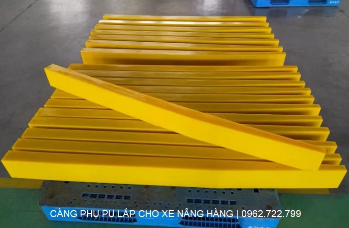 Càng phụ PU lắp cho xe nâng hàng 0962722799