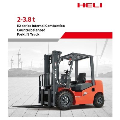 2 ton, 2.5 ton, 3 ton, 3.5 ton, 3.8 Ton K2 Series Internal Combustion Counterbalaced Forklift Truck CPCD30/ CPCD35