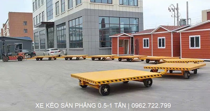 Xe kéo sàn phẳng 0,5-1 tấn