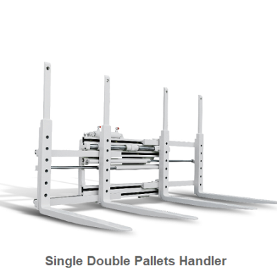 Xe nâng càng dịch pallet đơn đôi Single Double Pallets Handler