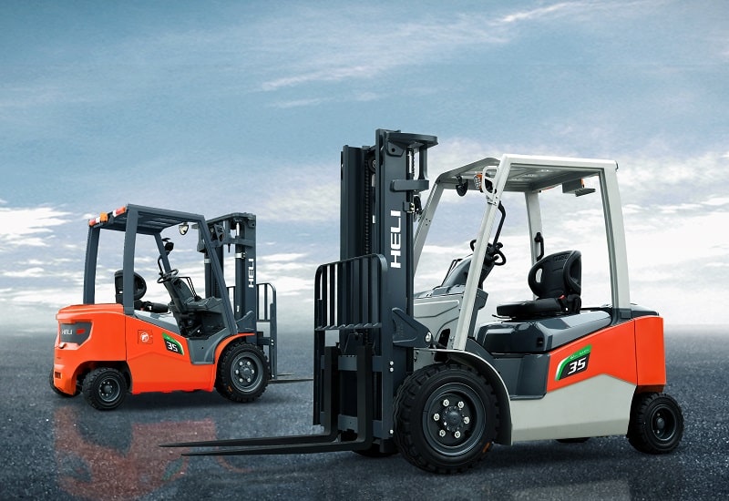 Xe nâng điện lithium ngồi lái G2 series phiên bản DEMO từ Catalog