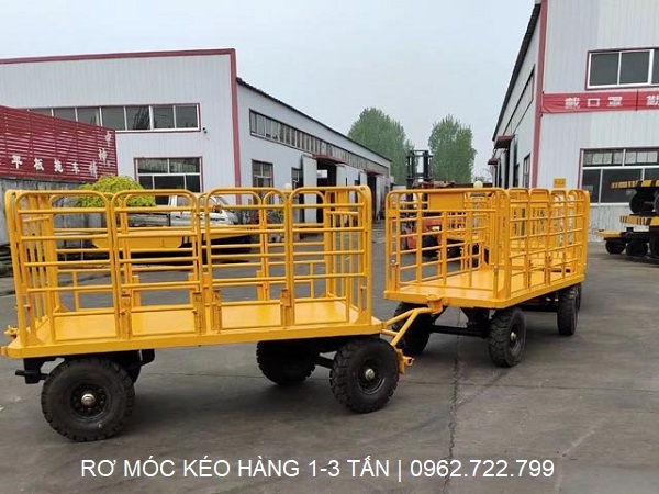 Rơ móc kéo hàng chuyên dụng 1-3 tấn